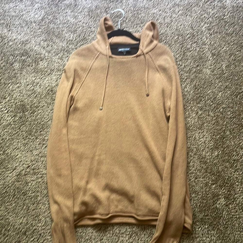 100% cashmere ARMANI EMPORIO SWEATER MINOR HOLES FIXABLE